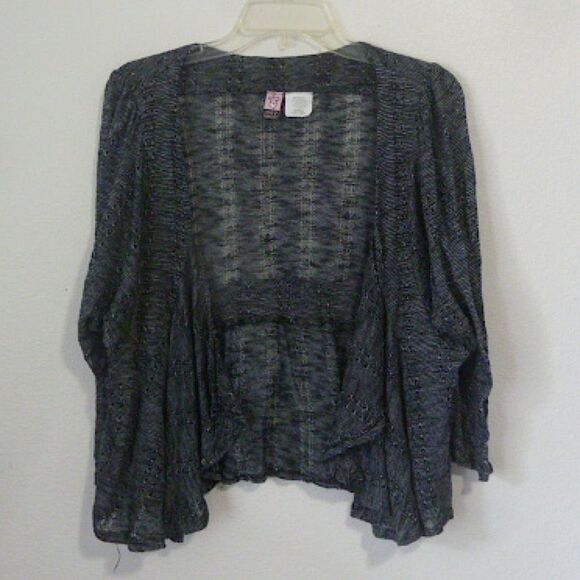 Love on a Hanger Cardigan Sweater Flutter Frill - Picture 1 of 6